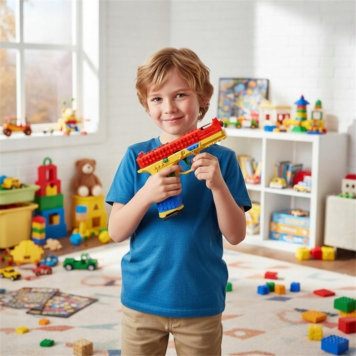 Nixxy™ – Wielofunkcyjna Broń zabawka z Klocków